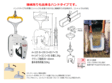 左官・タイル工具カタログ/カタログ6/U字溝竪吊りクランプCUH２個１組