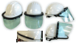 オリジナルヘルメット/三共DT-FSC-C 専用替えシールド（１枚）