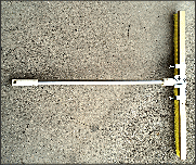 パーフェクトフロー上下・左右自在金具付ナイロン３行X900mm（柄付き）[NO346]
